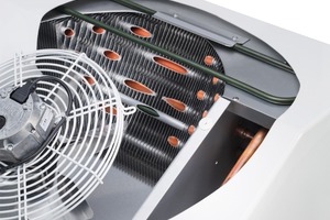  Bild 2: Deckenluftkühler mit EnergieSparMotor EC und optimiertem Hochleistungswärmeübertrager  