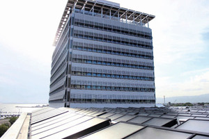  Solare Kühlung auf einem Gebäude von Digicel in Jamaica 