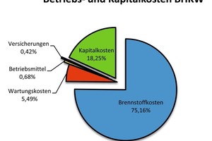  Bild 4: Betriebs- und Kapitalkosten des BHKW 