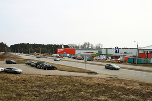  Bild 6: Die Pilotanlage ist Teil des Einkaufszentrums „A7“, das im Süden Rigas an der Ausfallstraße A7 entsteht. 