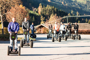  Segway-Fahren als Highlight im Begleitprogramm 