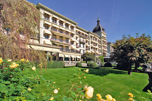  Durch Modultechnik zur Klimatisierung und Warmwasseraufbereitung können im Hotel Victoria Jungfrau in Interlaken jährlich Energiekosten von über CHF 40000 eingespart werden. 