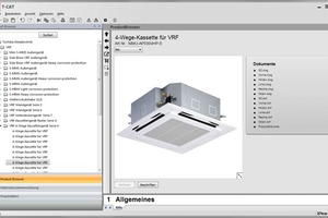  Toshiba T-CAT Browser, die CAD-Bibliothek für Klimasysteme 