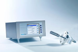  Bild 1: Das „LiquiSonic“-Messsystem von SensoTech misst präzise und kontinuierlich den Ölgehalt im Kältemittel. 