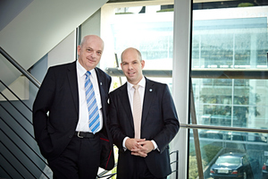  Andreas Kleimann (rechts) und Gabor Kleimann (links) 