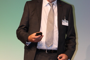  Martin Törpe, Produkt-Management AL-KO Therm, informierte über die Ökodesign-Anforderungen für Lüftungsgeräte.  