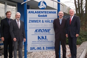  (v.l.n.r) Herold Albrecht, Horst-Dieter Hälbig, Heiko Panhorst, Bernhard Wieck 