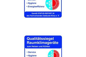  Qualitätssiegel Raumklimageräte des FGK  