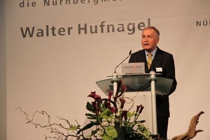  Messe-Geschäftsführer Bernd A. Diederichs bei seiner Rede 