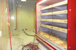  Für die ECC-Zertifizierung werden die Kühlmöbel in einem unabhängigen Prüflabor unter Laborbedingungen strengen Prüfmessungen unterzogen 