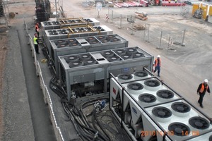  Carrier Rental Systems, KKA, Sechs Carrier-Mietaggregate mit insgesamt 4000 kW Kühlleistung 
