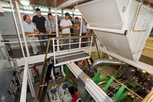  Blick auf die Schiffstechnik während der Dampferfahrt 