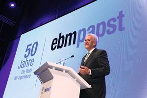  Ministerpräsident Winfried Kretschmann: "ebm-papst ist ein Leuchtturm unter den mittelständischen Unternehmen des Landes." 