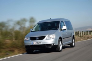  „Caddy EcoFuel“Volkswagen bietet seit 2007 den „Caddy EcoFuel“. Mit einer Tankfüllung von 26 kg Erdgas bietet er eine Reichweite von etwa 430 km 
