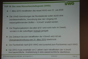  Auswirkungen des neuen WHG 