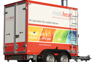  die mobile Heizung im Anhänger „MH150F“ von Mobiheat  