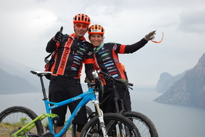  Mario Apel und Elisabeth Brandau beim Bike Festival in Riva del Garda 