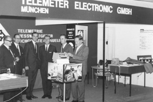  Messestand auf der Electronica 1964 