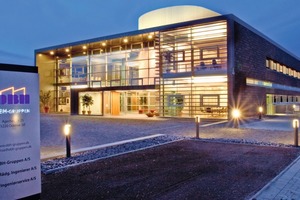  Das neue Gebäude des OBH-Geschäftssitzes in Odense verwendet zur Klimatisierung das „DesiCool-System“ von Munters 