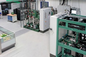  CO2-Trainingscenter von Bitzer in Rottenburg-Ergenzingen mit Kaskaden- und Boosteranlage 