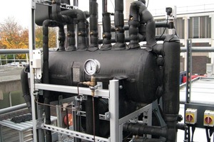  CO2-Kondensator und Pulsations-Kesselsatz 
