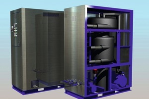  Eine Wasser/Wasser-Wärmepumpe mit trans-kritischem Kohlendioxid hat Star Refrigeration entwickelt 