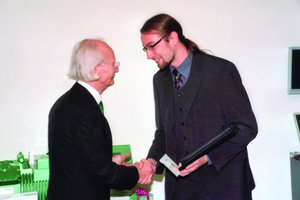  Der Preisträger des Valerius-Füner-Preises Jürgen Kessler und Senator h.c. Jürgen Schaufler (CEO Bitzer) 