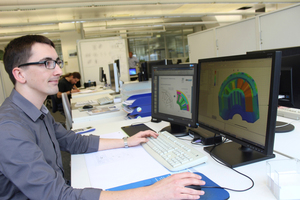  Durch das geplante Institut soll die Forschung im Bereich elektromagnetische Antriebe ausgebaut werden. Beispielsweise durch computergestützte Simulation zur optimalen Auslegung elektrischer Antriebe. 