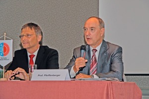  FGK-Geschäftsführer Günther Mertz und FGK-Vorsitzender Prof. Ulrich Pfeiffenberger konnten auf der Mitgliederversammlung einen gesunden und aktiven Verband präsentieren 