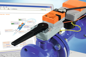  Ventil, elektronischer Durchflussregler und Energiemonitoring in einer Armatur – das "Energy Valve" schafft die Grundlage für einen effizienten Betrieb von Heiz- und Kühlsystemen. 