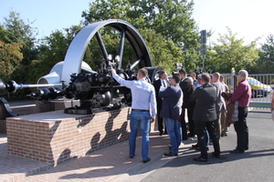  Eine historische Kälteanlage auf dem Werksgelände von Teko war einer der Zuschauermagneten. 