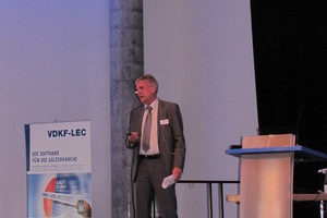  VDKF-Geschäftsführer Norbert Hengstermann berichtete über die Arbeit des Verbandes. 