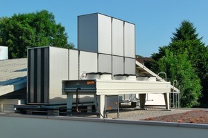  1994 kam dann die erste große Kühlanlage für das Becherwerk mit kombiniertem „Hermeticool“-Betrieb zum Einsatz 