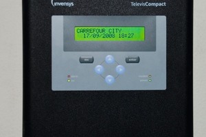  Die von „Televis Compact“ und „TelevisTwin“ generierten Alarmsignale werden direkt durch das Alarmmanagement an die lokalen Wartungseinheiten gesendet. Parallel geht diese Information an die Sicherheitszentrale bei Carrefour 