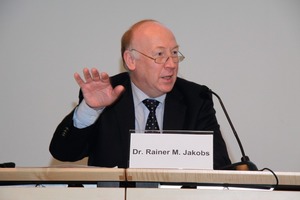  Dr. Rainer Jakobs, verantwortlich für das fachliche Rahmenprogramm der Chillventa, hatte wieder ganze Arbeit geleistet – die Fachforen und Symposien waren inhaltlich hervorragend und wurden entsprechend gut besucht 