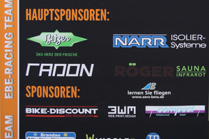  Die Sponsoren des EBE Racing Teams 
