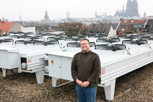  Bernhard Meis, Geschäftsführer der CliTech Service GmbH, des mit der Installation der Neuanlage beauftragten Fachunternehmens 