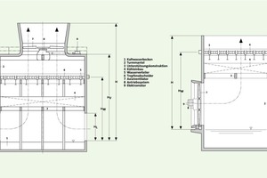  Bild 1: Ventilatorkühlturm mit a) saugender Ventilatoranordnung und b) drückender Ventilatoranwendung 