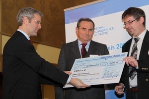  Der zweite Förderpreis in der Kategorie „Kältemittel-Emissionsverringerung“ ging an den VDKF für die „LEC“-Software  