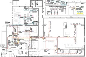  Grundriss der klimatisierten Grundfläche 