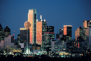  Skyline von Dallas  