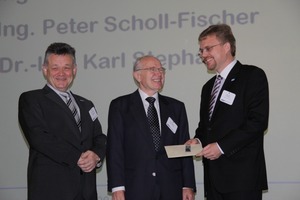  40 Jahre im DKV: Prof. Dr. Karl Stephan (mitte) 