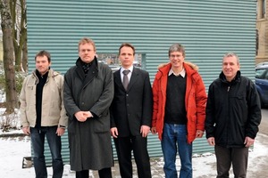  Von links nach rechts: Maurice Kettner, Michael Arnemann, Marco Braun, Michael Kauffeld und Jan Hoinkis 